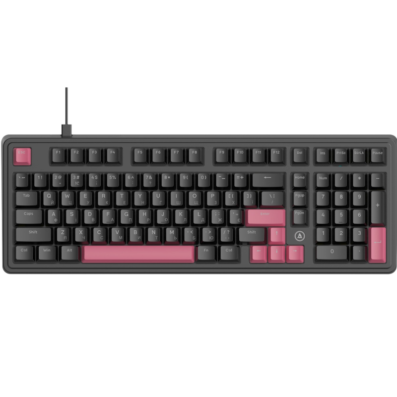 Клавіатура Ajazz AK980 Red Switch Black USB-C (AK980-R-BR)