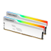 Модуль пам`ятi DDR4 2x16GB/3200 Prologix Onyx White RGB (PRO32GB3200YWR4K)