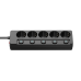 Фільтр живлення СolorWay (CW-PSEA52SBK) 5 розеток, 2м, Black