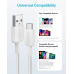 Кабель Anker 322 USB-A - USB-C, 0.9м, White (A81H5H21/A81H5G21)