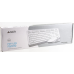 Комплект (клавіатура, миша) бездротовий A4Tech Fstyler FG1010 White