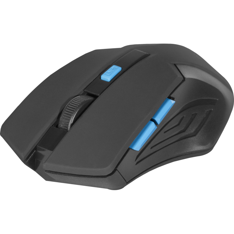 Миша бездротова Defender Accura MM-275 (52275) Black/Blue