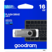 Флеш-накопичувач USB2.0 16GB Goodram UTS2 (Twister) Black (UTS2-0160K0R11)