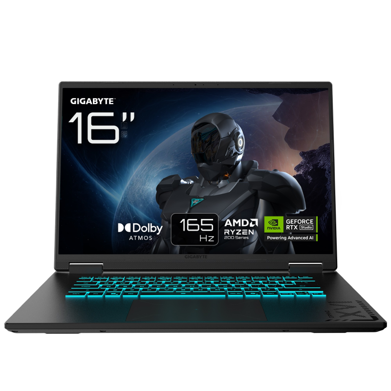 Ноутбук Gigabyte Gaming A16 (3THK3UA893SD) Black Steel