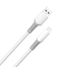 Кабель ColorWay USB - Lightning (M/M), liquid silicone, 3А, 1 м, White (CW-CBUL093-WT)