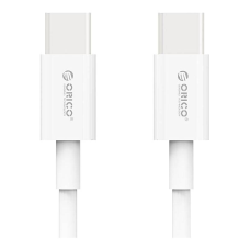 Кабель Orico USB Type-C - USB Type-C (M/M), 100W, 1 м White (CA913381)