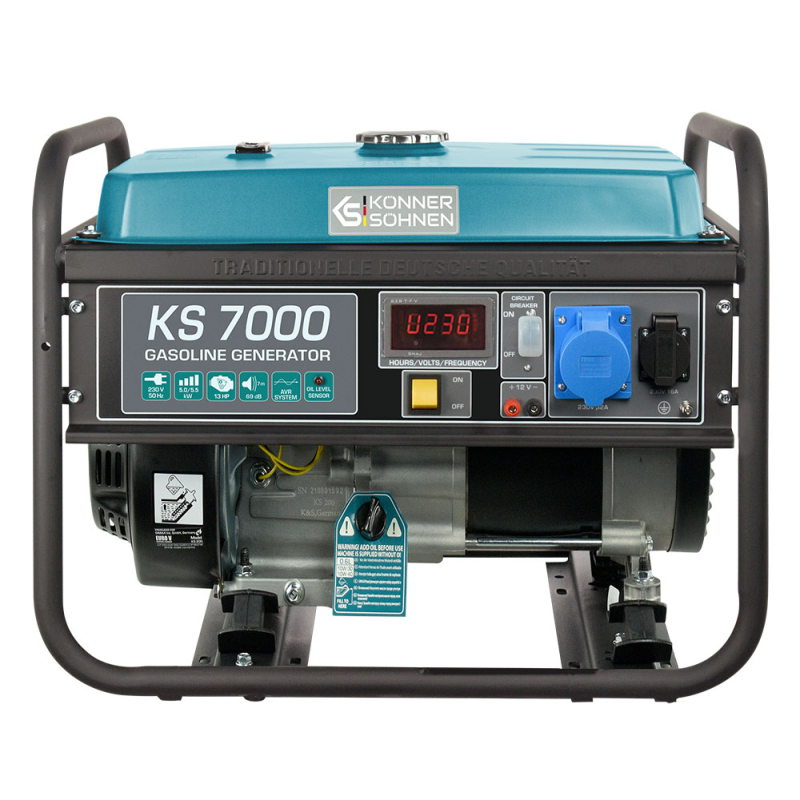 Генератор бензиновий Konner&Sohnen KS 7000
