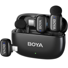 Мікрофон BOYA mini 2-01 Type-C/Lightning Black