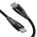 Кабель Choetech USB Type-C - USB Type-C (M/M) 100W, 1 м Black (XCC-1008)