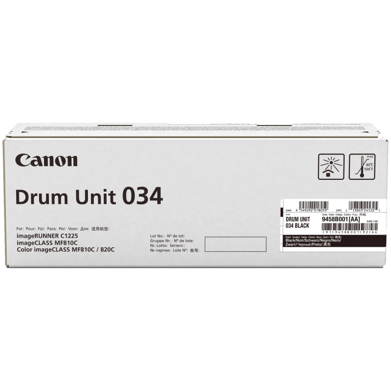 Драм-юнiт Canon (C-EXV034) C1225iF/C1225 (9458B001AA) Black