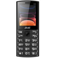 Мобiльний телефон 2E E240 2025 Dual Sim Black (794300867202)