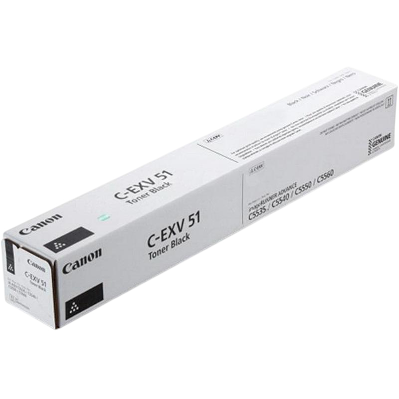 Тонер-картридж Canon (C-EXV51) iRC5535/5535i/5540i/5550i/5560i Black (0481C002)