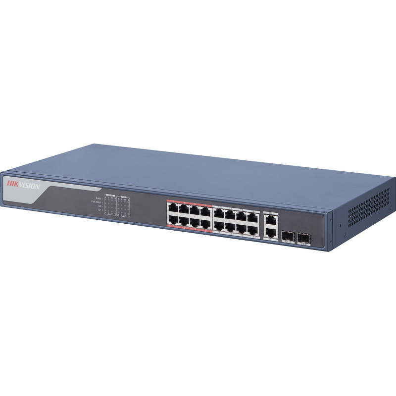 Комутатор Hikvision DS-3E1318P-EI