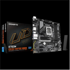 Материнська плата GIGABYTE B760M DS3H WF6E GEN5 s1700 B760 4xDDR5 M.2 Wi-Fi BT HDMI mATX