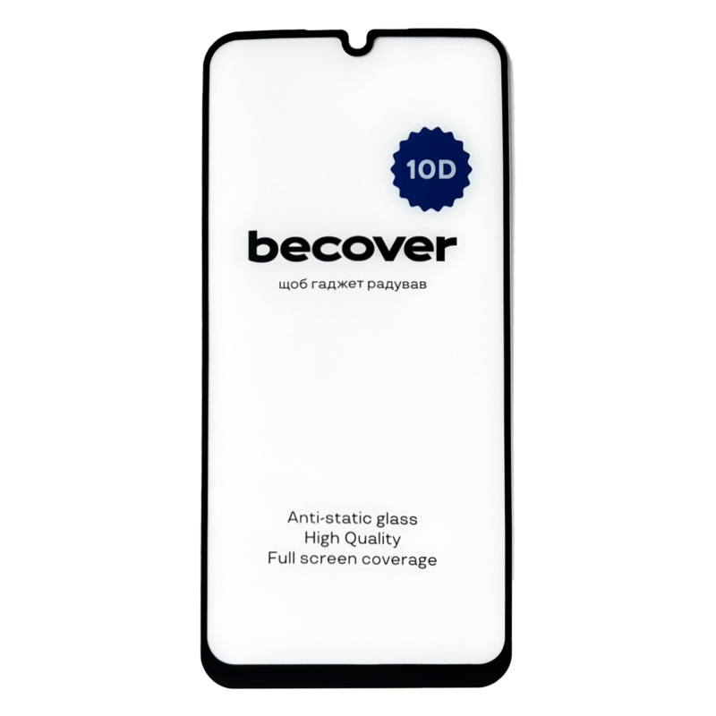 Захисне скло BeCover для Samsung Galaxy A25 5G SM-A256 10D Black (711351)