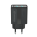 Мережевий зарядний пристрій Grand-X CH-15B (2xUSB 2.1A) Black