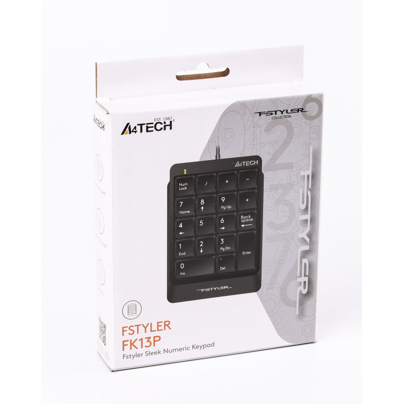 Цифровий клавiатурний блок A4Tech FK13P Black