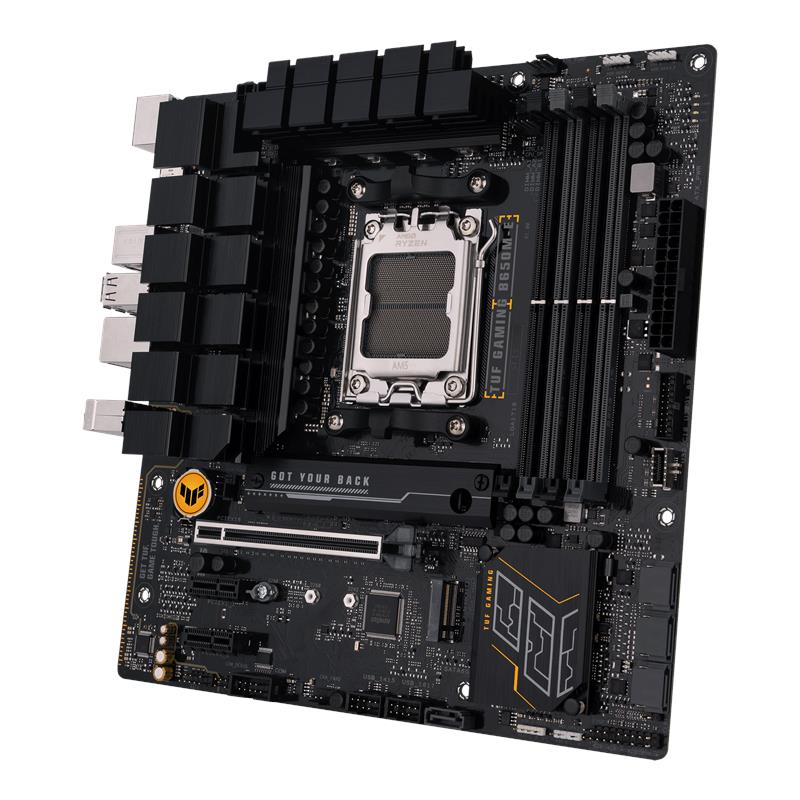 Материнcька плата ASUS TUF GAMING B650M-E sAM5 B650 2xDDR5 M.2 HDMI DP mATX
