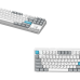 Клавіатура бездротова GamePro Asgard Ragnar Keychron Super Red Switch White (MK285WH)