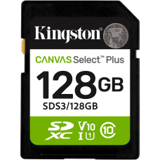 Карта пам`яті SDXC 128GB UHS-I Class 10 Kingston Canvas Select Plus R150MB/s (SDS3/128GB)