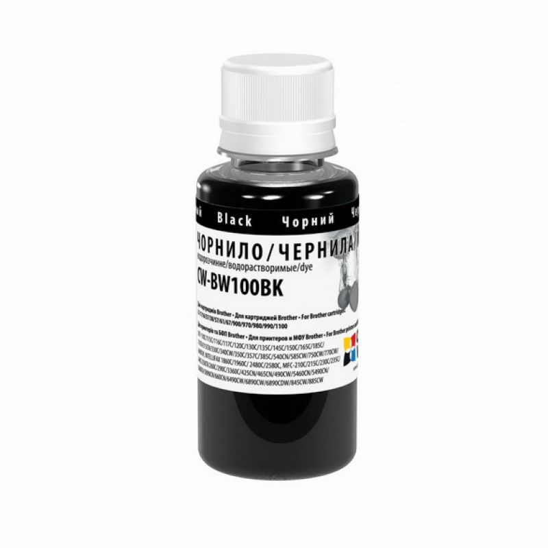 Чорнило ColorWay Brother Universal (Black) (ColorWay-BW100BK01) 100мл