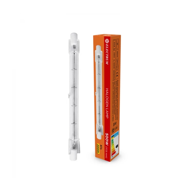 Лампа галогенна Electrum 500W R7s 2800K (A-HL-0060)
