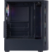 Корпус 1stPlayer D4-BK-4F1 Black без БЖ