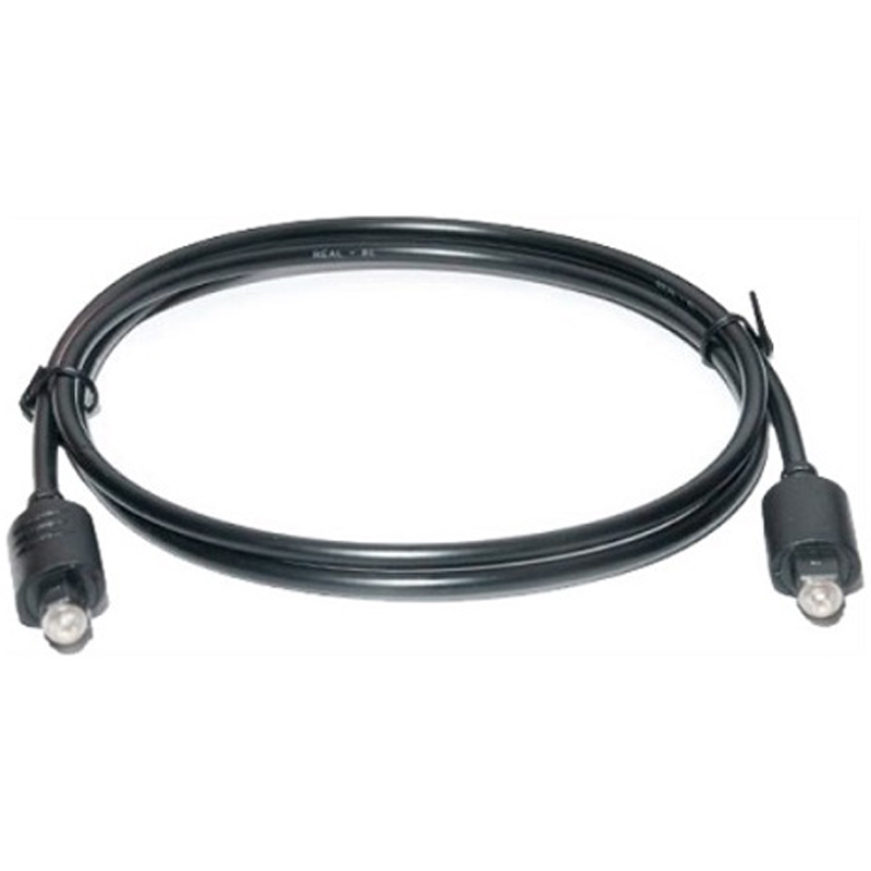 Кабель REAL-EL Toslink - Toslink (M/M), 1 м, Black (EL123500036)