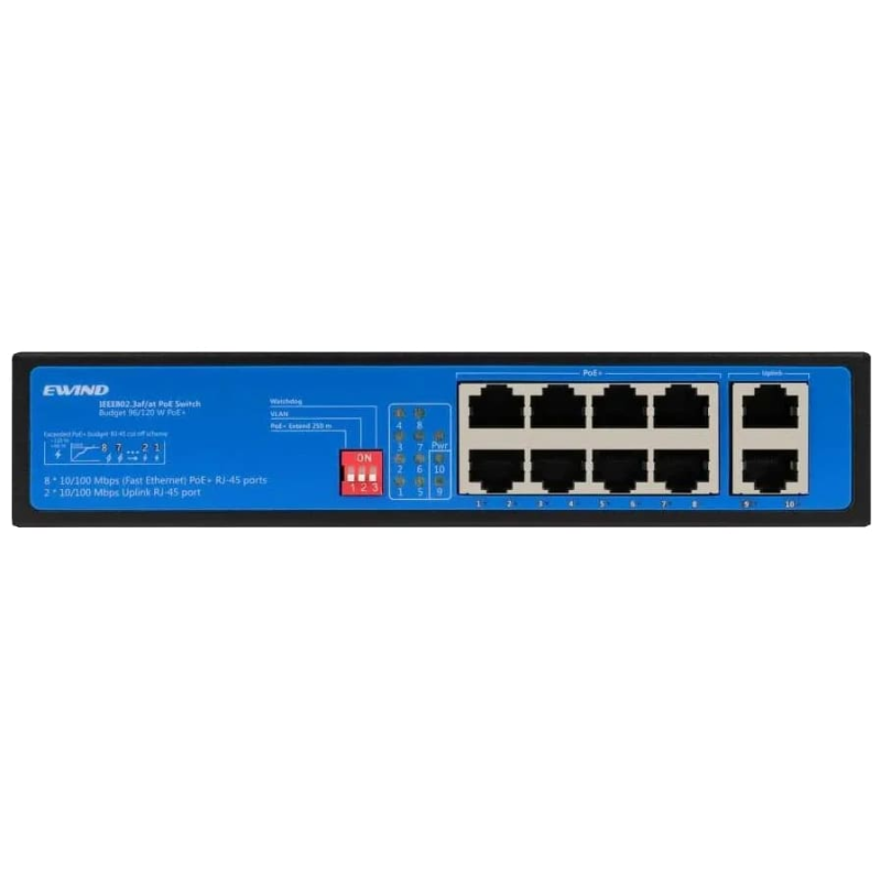 Комутатор Ewind EW-S1910CF-AP PoE