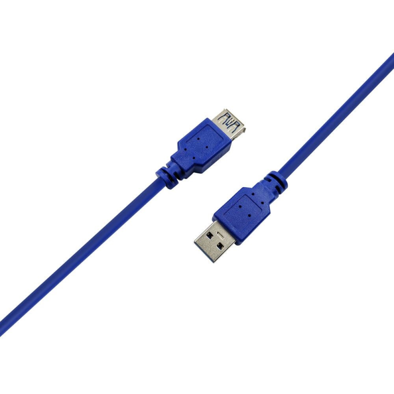 Кабель Prologix подовжувач USB (AM/AF), USB 3.0, 3 м, синій (PR-USB-P-11-30-3m)